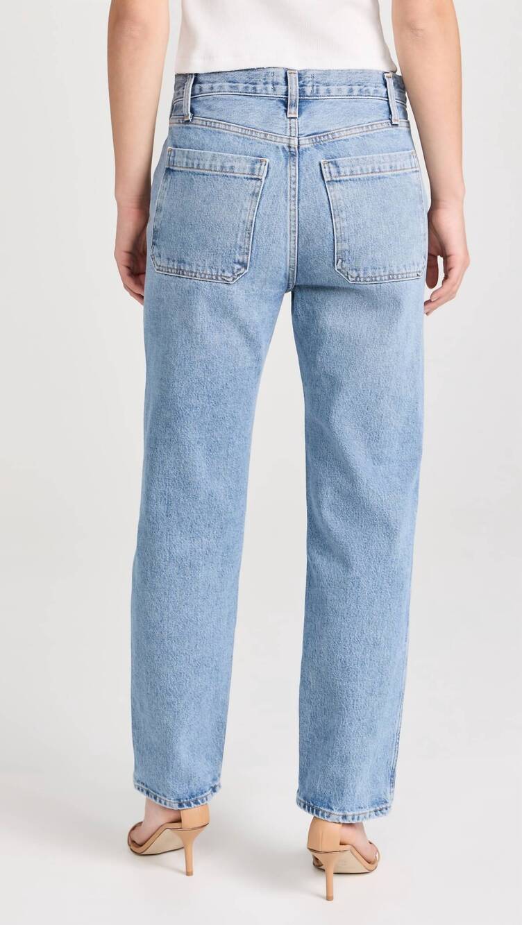NEW AGOLDE cooper trouser jeans in command - Picture 3 of 3